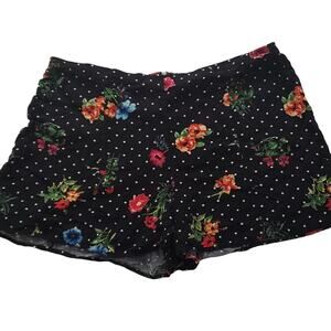 Forever 21 Plus High Waisted Polka Dot Shorts 1X